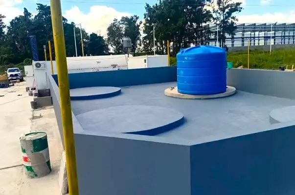 Vista panorámica del parque solar