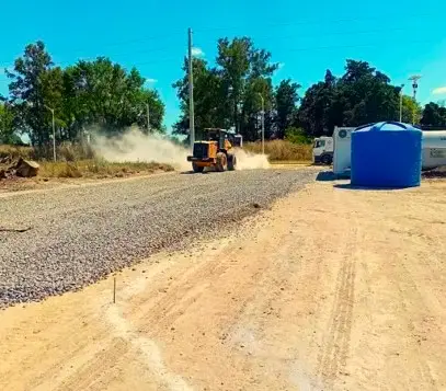 Vista panorámica del parque solar